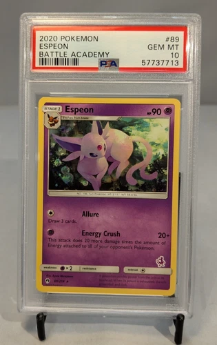 Pokemon Battle Academy 2020 Espeon 89/214 PSA 10 Gem Mint