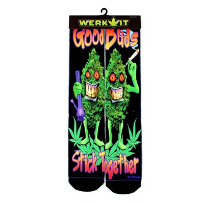 green smoking ghost hot trendy 3D printed socks