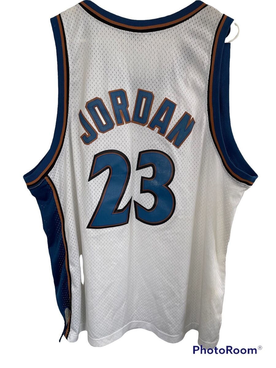 Michael Jordan Nike Swingman White Wizards Jersey Size 3XL Michael Jordan Nike Swingman White Wizards Jersey Size 3XL