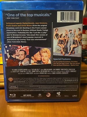 Guys and Dolls (Blu-ray, 1955) Pre-owned 883929709052| eBay