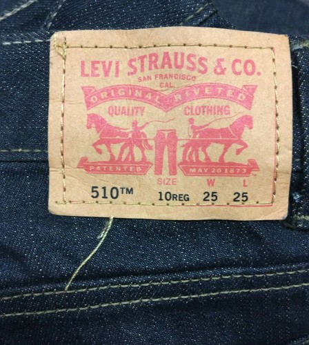 Levi's 510 Skinny Jeans, Boys Regular Fit 5 Pocket Denim Pants - Picture 3 of 7