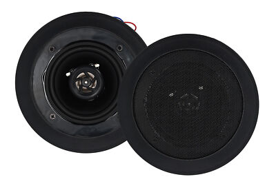 Rockville Commercial Sound System - 60W Amp + 4 Ceiling Speakers + Volume Control