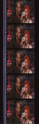 The Fifth Element Bruce Willis Milla Jovovich 35mm Film Cell strip Rare c53 - Picture 1 of 1