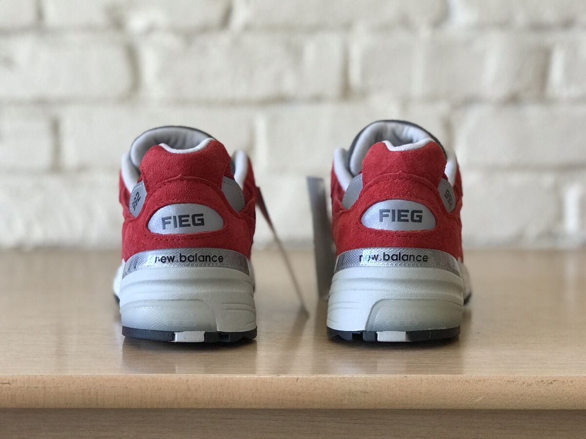 New Balance X Kithmas Collection Team Red Made in USA M992KR New Balance X Kithmas Collection Team Red Made in USA M992KR