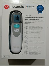 Motorola - Care 3-in-1 Smart Thermometer - White