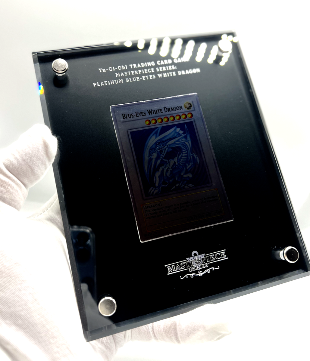 Yugioh MasterPiece Series: Platinum Blue-Eyes White Dragon PSA 10