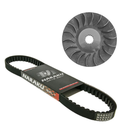 Keilriemen NARAKU 788mm + Riemenscheibe ATU CPI Explorer Generic Keeway 50 16mm