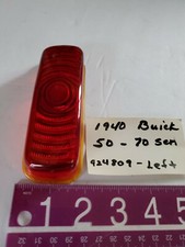 Nos 1940 Buick Roadmaster Tail Light Lens Left Nos 1940 Buick Roadmaster Tail Light Lens Left