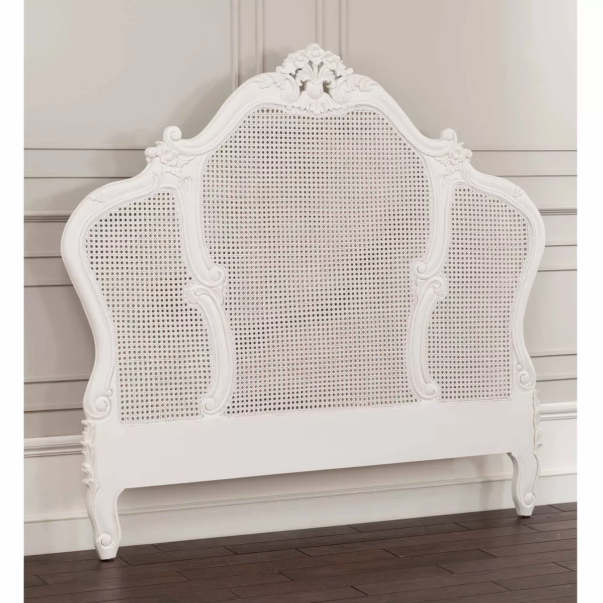 Louis XV Rattan Antique French Style Headboard eBay