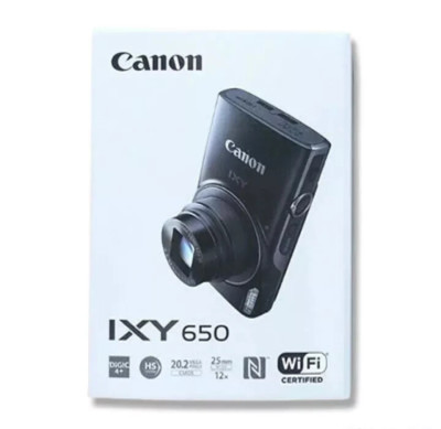 Canon Powershot IXY 650 ELPH 360 20.2MP Point and Shoot Digitalkamera - Schwa...