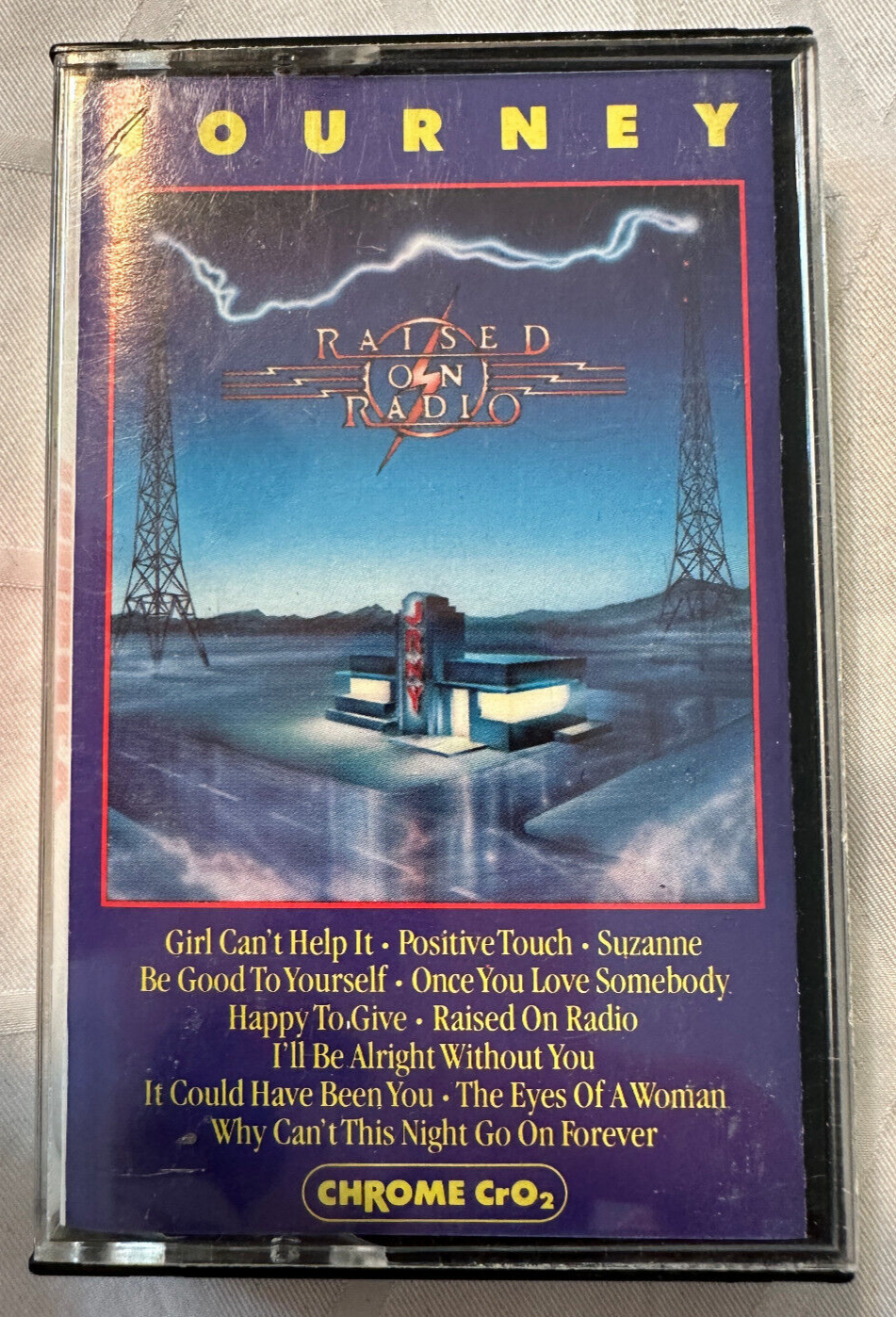 JOURNEY RAISED ON RADIO 1986 VINTAGE CASSETTE | eBay