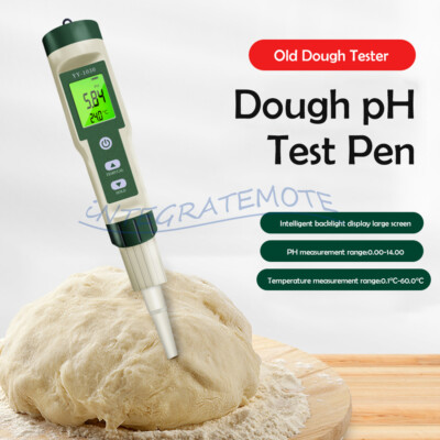 YY-1030 Food PH Meter Thermometer Electrode Soil PH Test Pen Acidity Tester
