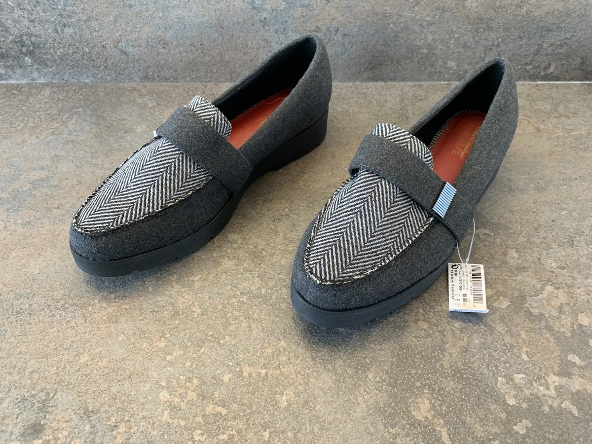 Next Forever Comfort Lite Slip On Shoes Loafers Moccasin Grey UK