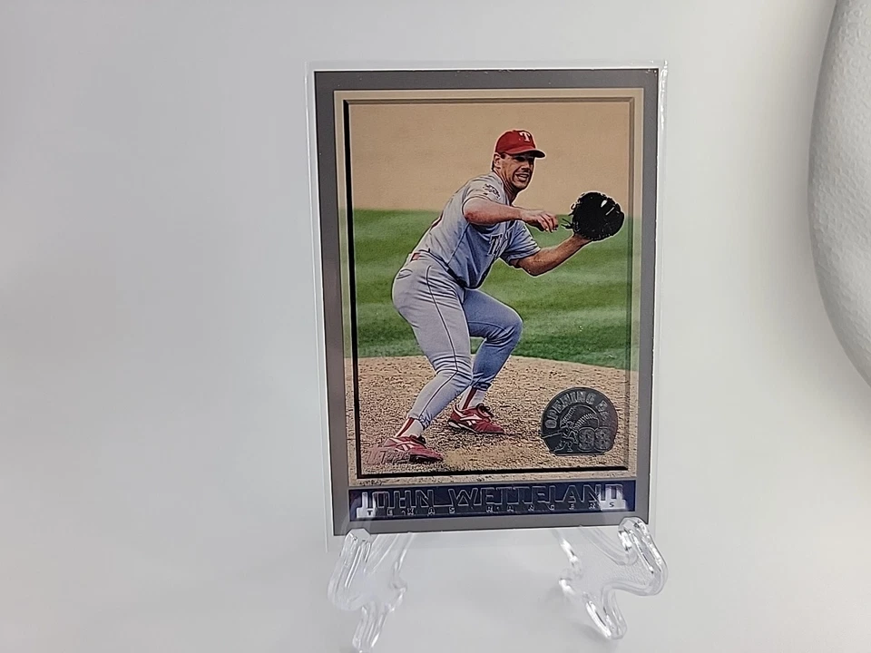 1998 Topps Opening Day John Wetteland #155 Texas Rangers - Image 2 of 4