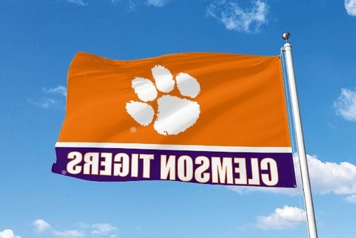 CLEMSON TIGERS 3'X5' FLAG BANNER ***100% FULL COLOR ON BOTH SIDES OF FLAG*** - Picture 3 of 4