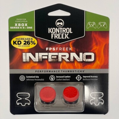 KontrolFreek FPS Freek Inferno Red Thumbsticks für Xbox Series S/X, Xbox One