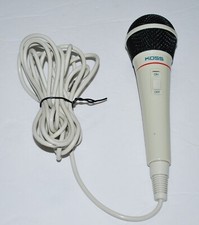 VINTAGE KOSS M-11 UNI-DIRECTIONAL MICROPHONE STEREO PLUG WIRED - WORKS