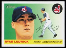 2004 Topps Heritage Ryan Ludwick Cleveland Indians #62
