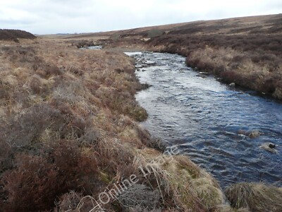 Photo 12x8 Lornty Burn Ranageig Flowing freely after overnight rain. c2010