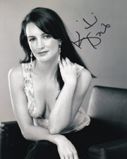 KRISTIN DAVIS signed Autogramm 20x25cm SEX AND THE CITY in Person autograph COA