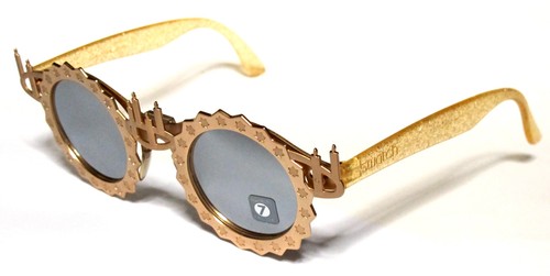 Swatch 601 Fire ON EYES GOLD Gold Vintage Sunglasses Limited Edition RARE  RARE | eBay