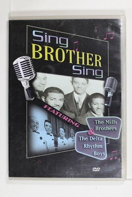 Mills Brothers And Delta Rhythm Boys Sing Brother Sing B&W Reg 0 Preowned (D865
