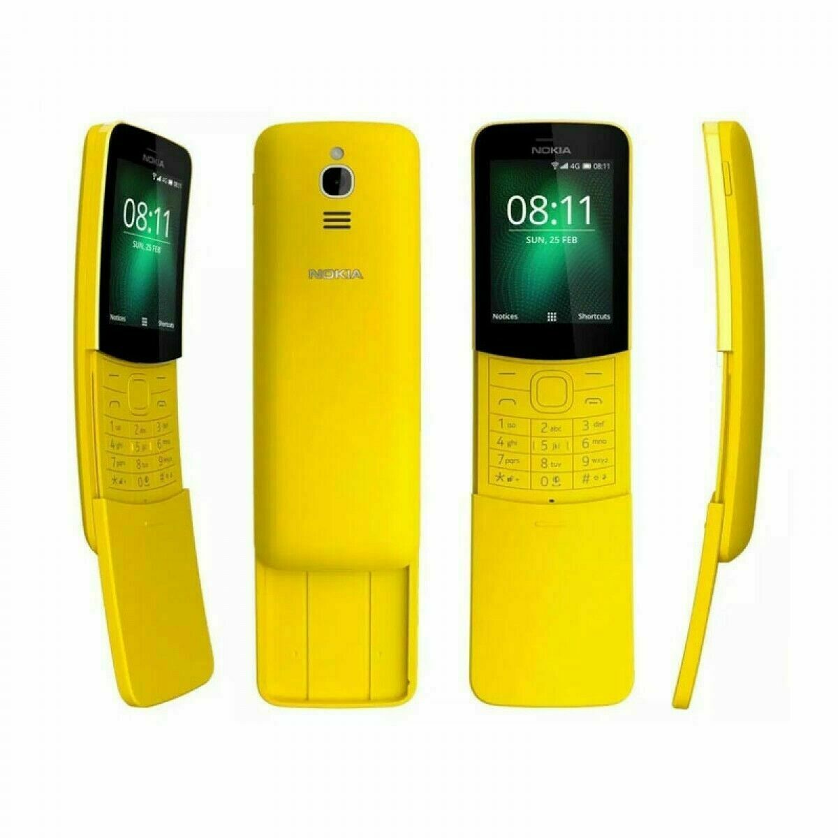 Unlocked Original Nokia 8110 4GB Dual Sim 4G International