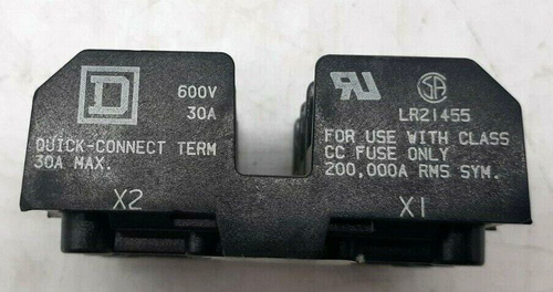 Square D LR21455 Fuse Holder - Lot of 2 - Picture 2 of 4