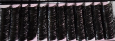 100% Real Mink Fur Eyelash Mixed Size B Curl 15 x 8-15mm lashes