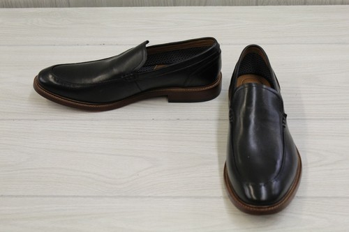 Aston Grey Salkin Loafer - Men's - Black Smooth