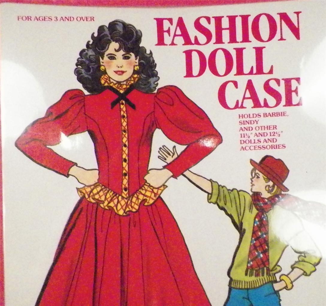 Vintage Fashion Doll Case Pink Vinyl Late 1960s Early 1970s eBay