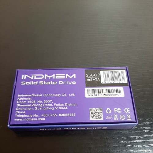 INDMEM 256GB mSATA Mini SSD Internal 6G/s 3D NAND MLC - Picture 7 of 7