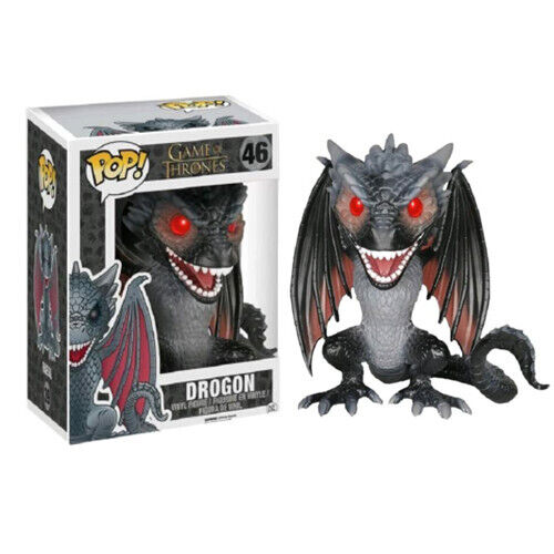 dilemma Berygtet munching FUNKO POP Game Of Thrones Drogon 46# Figure New With Protector | eBay