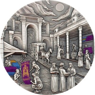 PHOENICIA & CARTHAGE Lost Civilizations 2 oz Silver Coin $10 Palau 2022