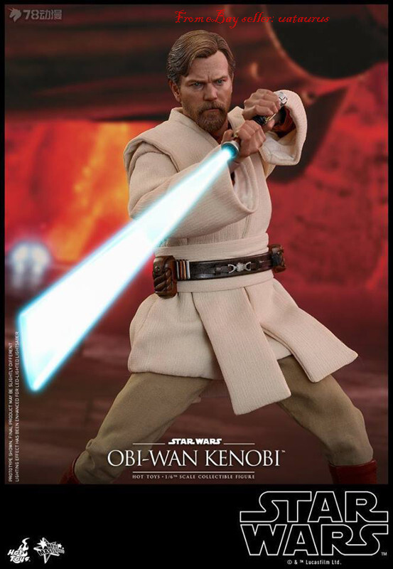 HotToys 1/6 Mms478 Obi-Wan Kenobi Star Wars Episode Iii Deluxe
