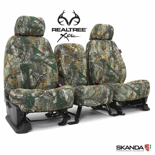 Seat Covers Realtree Camo For GMC Sierra 2500 Coverking Custom Fit eBay