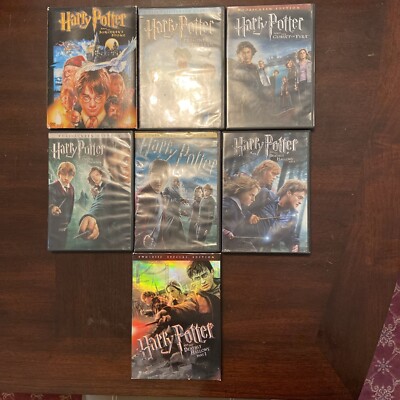 Harry Potter DVD Collection 7枚セット Amazon.com: Harry Potter Complete 8 Movie Collection Years 1-7 DVD