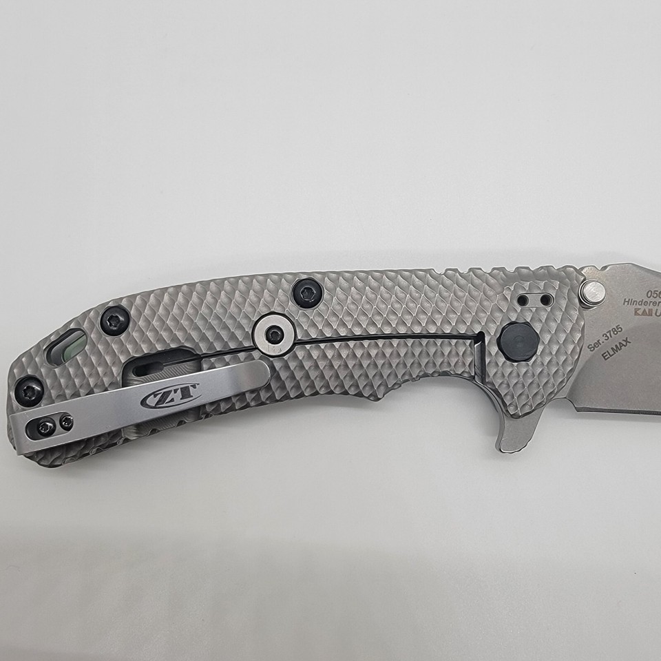 Zero Tolerance ZT 0560 Elmax Blade Folder Knife Custom G10 Hinderer ...