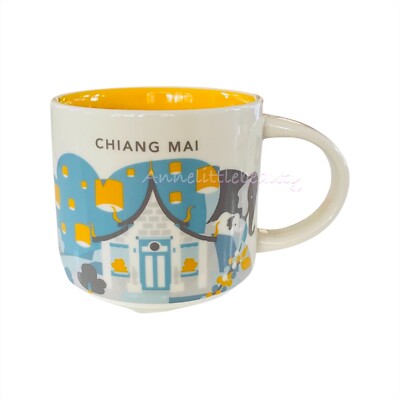 スターバックスコーヒー　デミタスカップ　オーナメント　チェンマイ　ラストワン スターバックスコーヒー デミタスカップ オーナメント