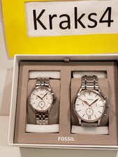 Fenmore Midsize White Unisex Watch Set 