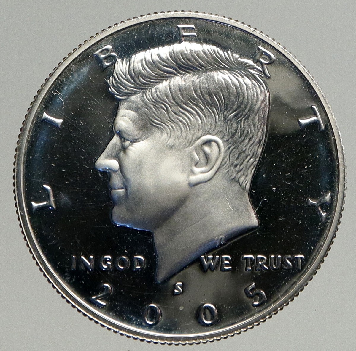 2005 S USA President JOHN F KENNEDY Old Proof Silver Half Dollar