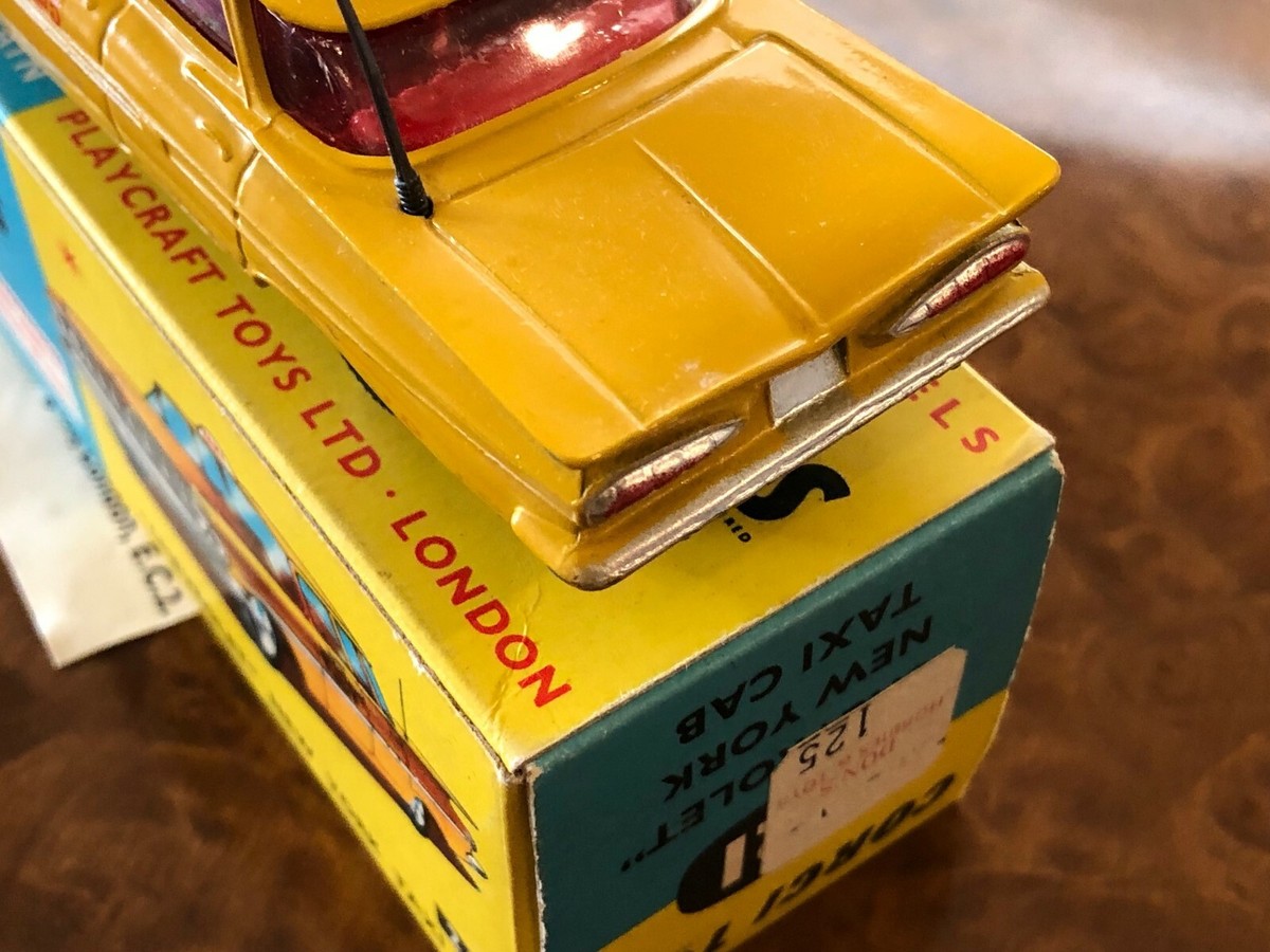 Vintage Corgi Toys | Chevrolet Impala New York Taxi Cab | No. 221