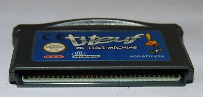 Jeu Titeuf Ze Gag'machine Sur Game Boy Advance (GBA), Version Française