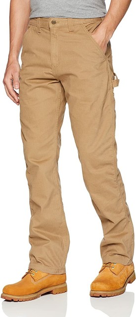 washed twill relaxed fit work pant