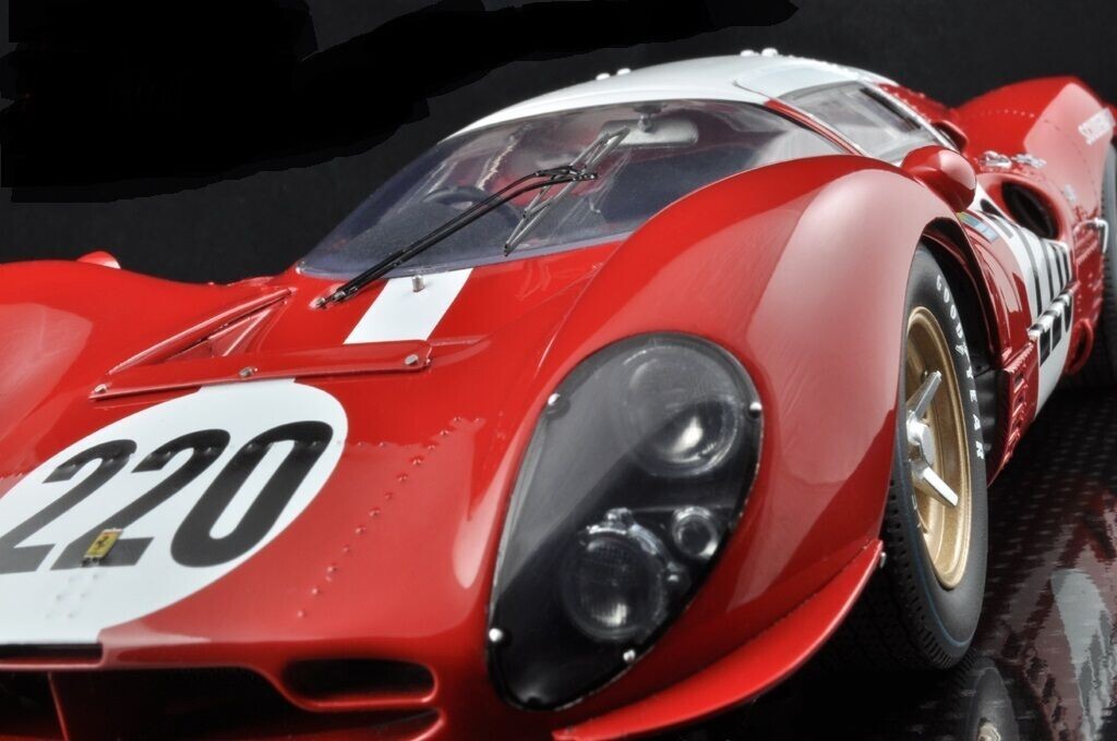 Ferrari Race Car Le Man Racing Racer1960s Custom Built Metal Body1:18SCALE MODEL
