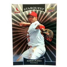 Albert Pujols 2009 Upper Deck Starquest Blue #1 MLB St. Louis Cardinals