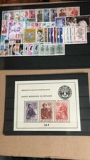 belgique 1960 année complète neuf sans charnière