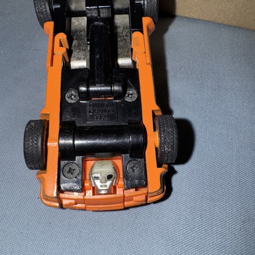 1984 Bandai GoBots Puzzler Kreuzworträtsel orange Porsche Oldtimer - Bild 9 von 9