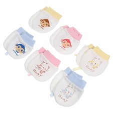 Assorted Color Baby Anti Gloves Set Durable Protective Hand Covers