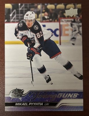 2023-24 UPPER DECK SERIES 2 YOUNG GUNS #477 MIKAEL PYTHIA RC